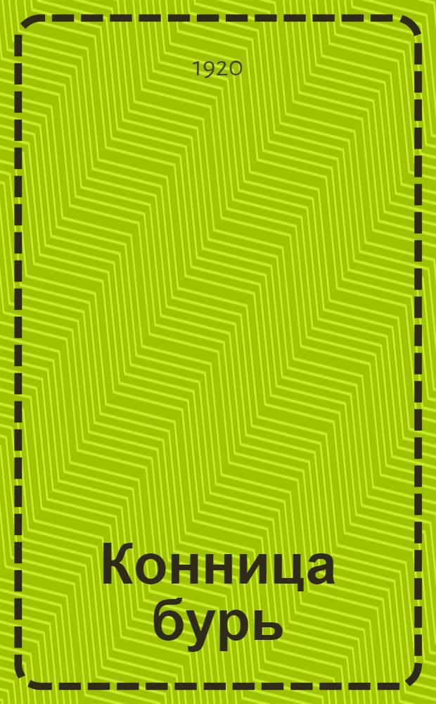 Конница бурь : Стихи Сб. [1]-2. Сб. 2