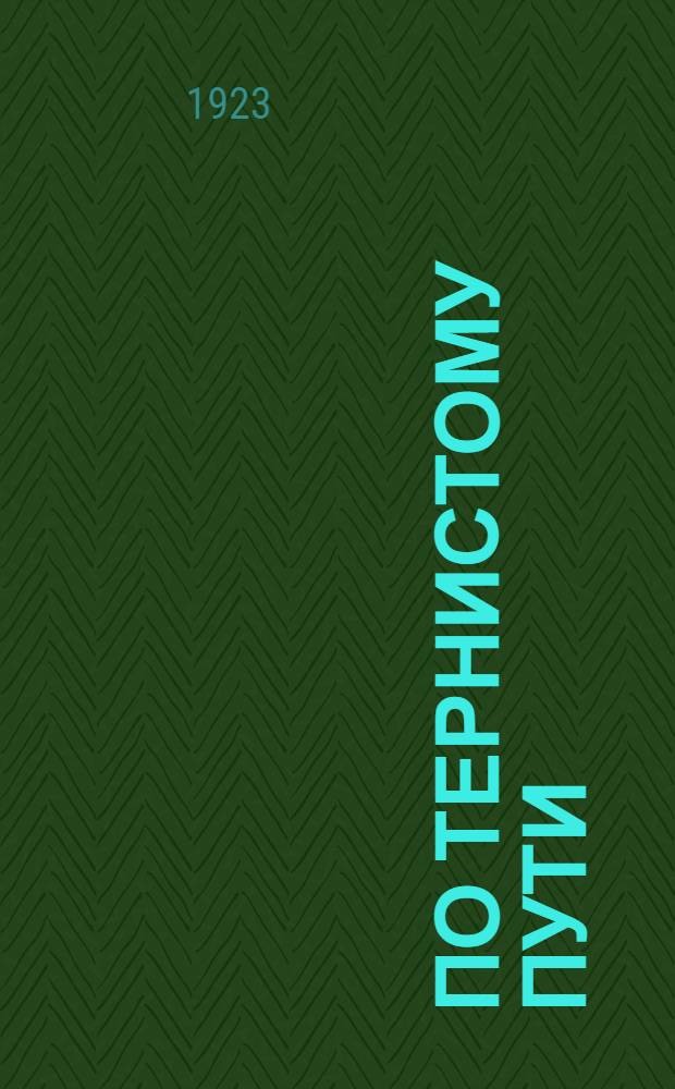 По тернистому пути : Стихи