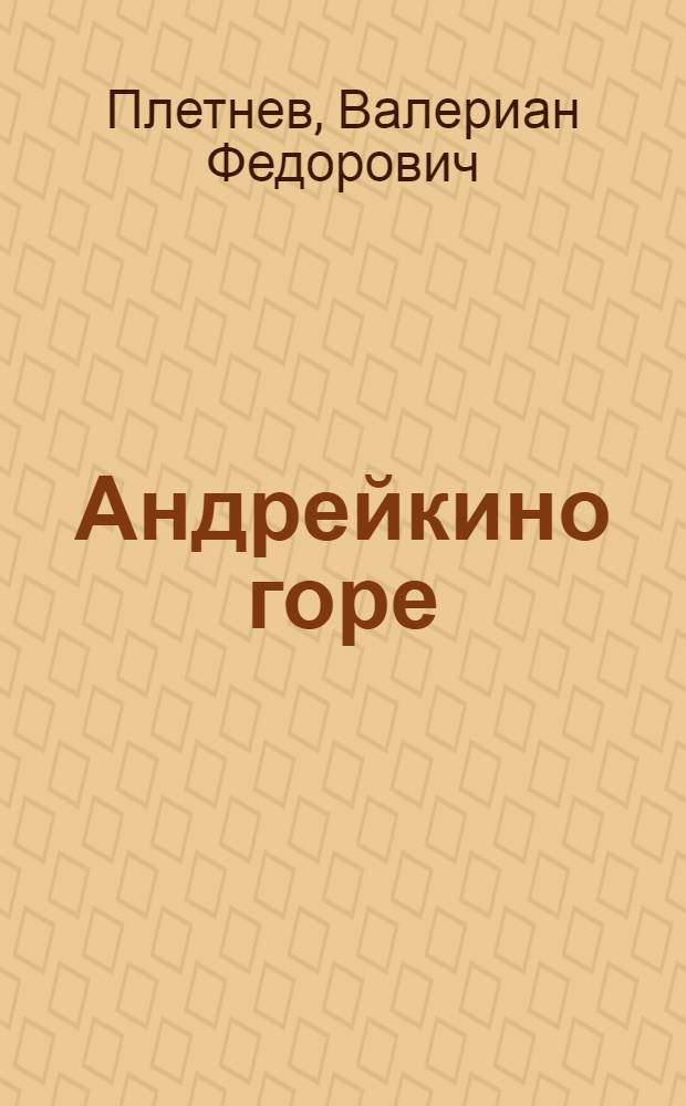 Андрейкино горе : Рассказы