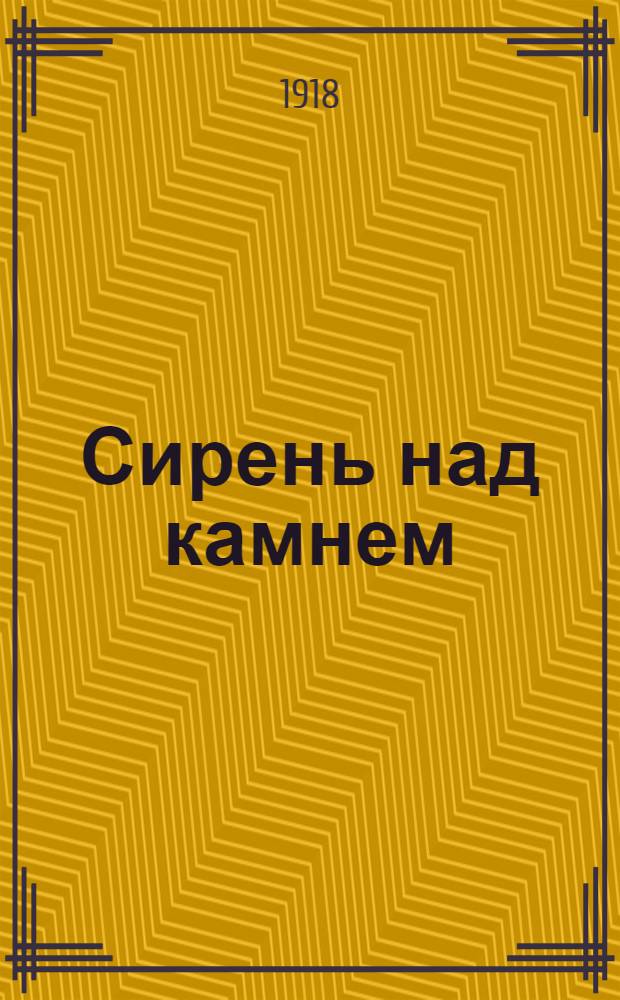 Сирень над камнем: Песня вторая; Паркет: Песня третья: Стихи / Моисей Скороходов
