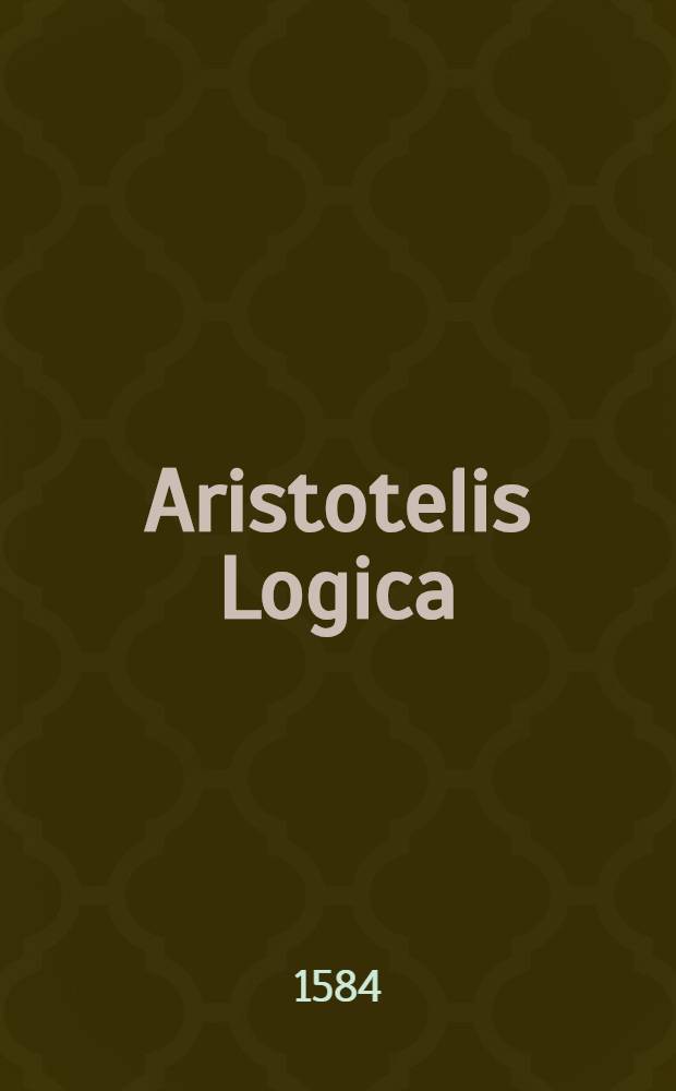 Aristotelis Logica