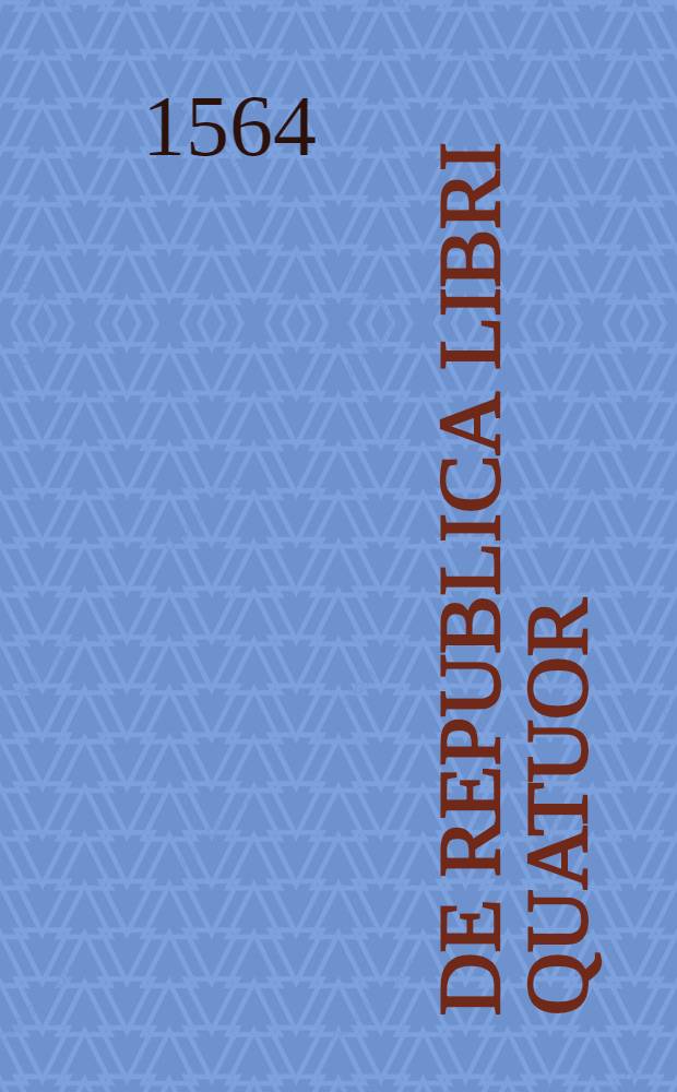 De republica libri quatuor