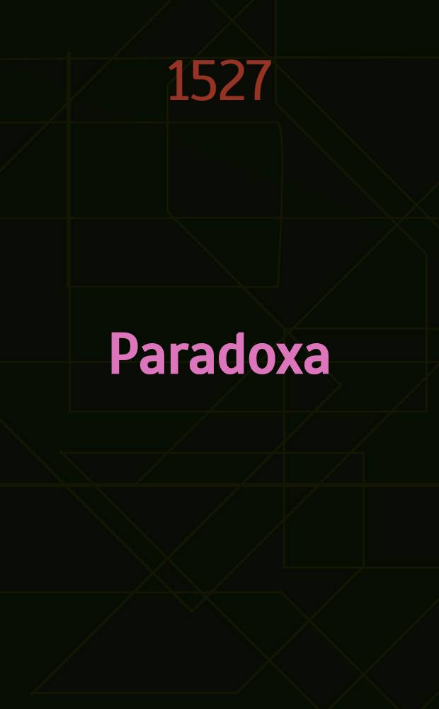 Paradoxa