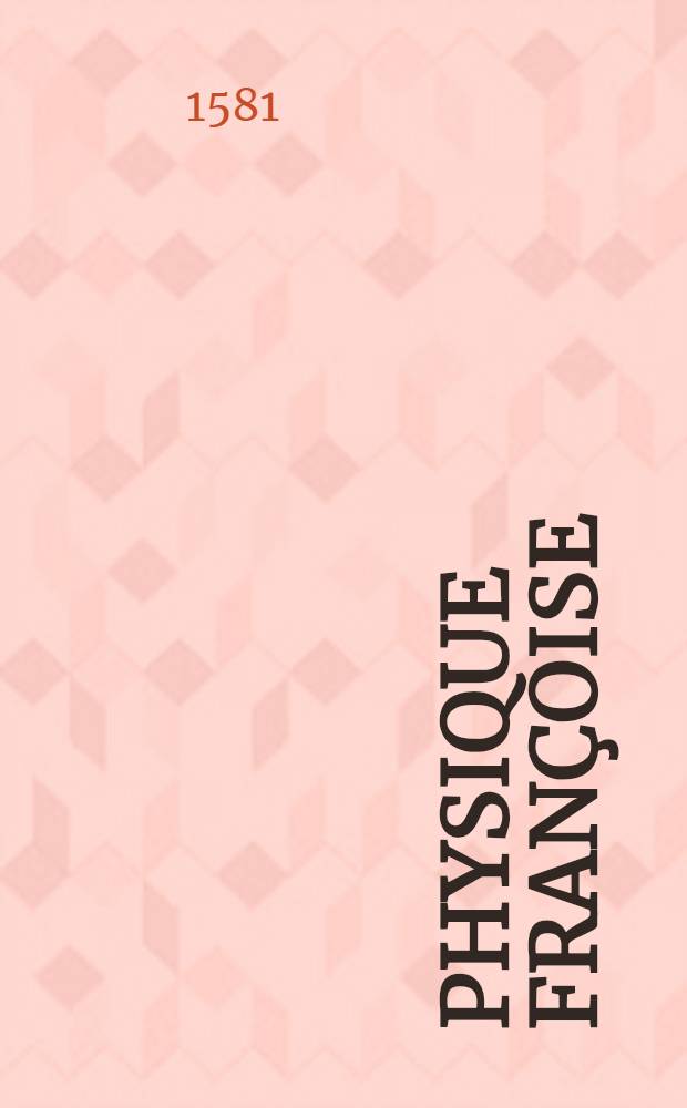 Physique françoise