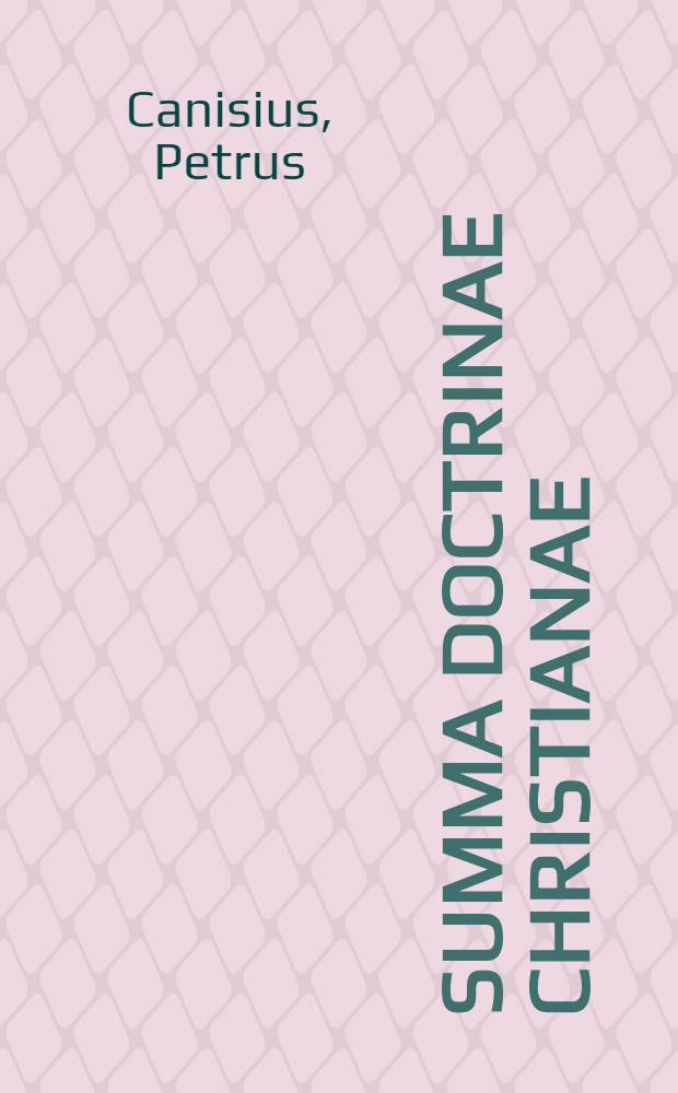 Summa doctrinae christianae