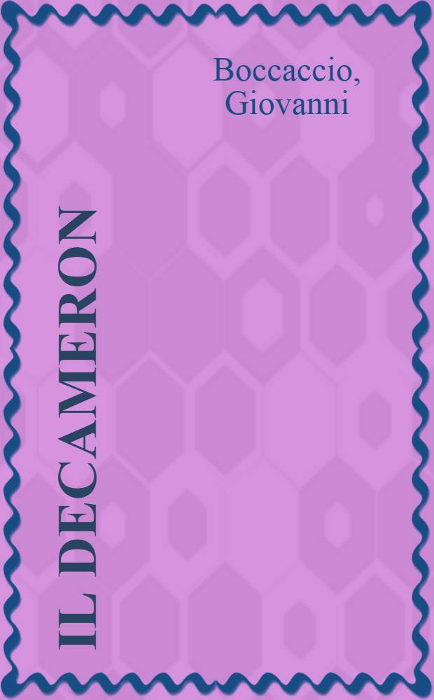 Il Decameron