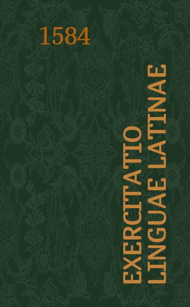 Exercitatio linguae latinae