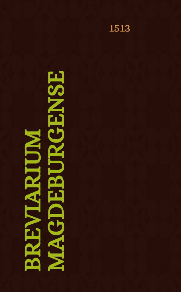 [Breviarium Magdeburgense]