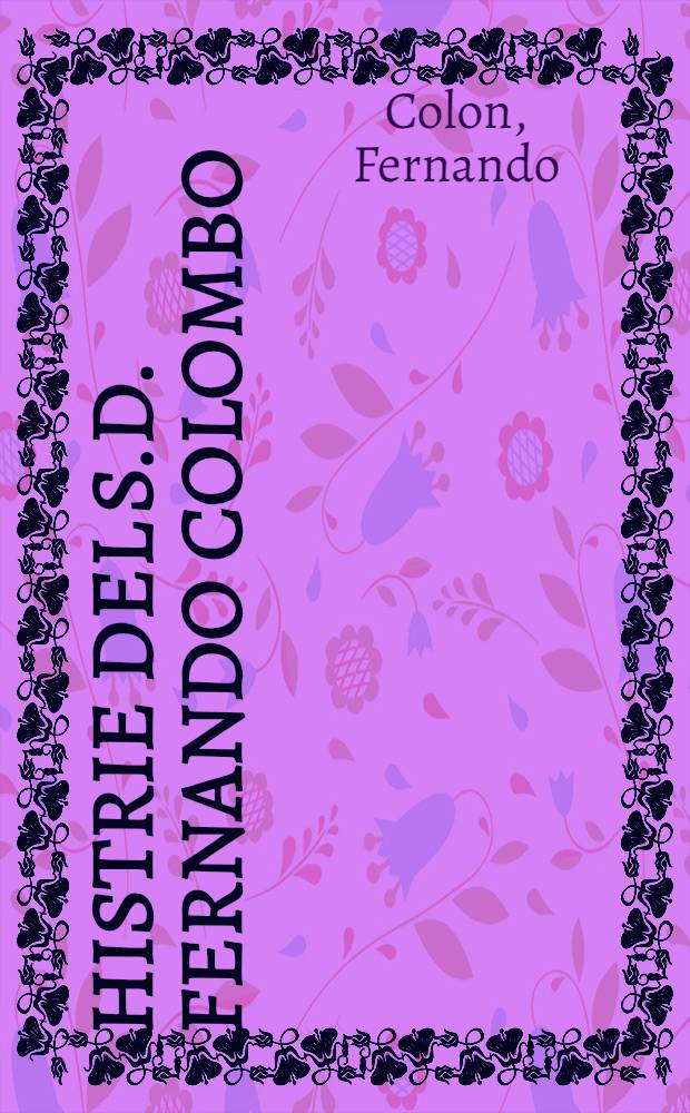 Histrie del S.D. Fernando Colombo