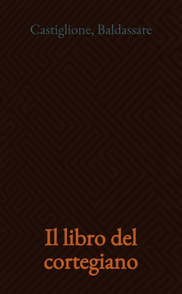 Il libro del cortegiano