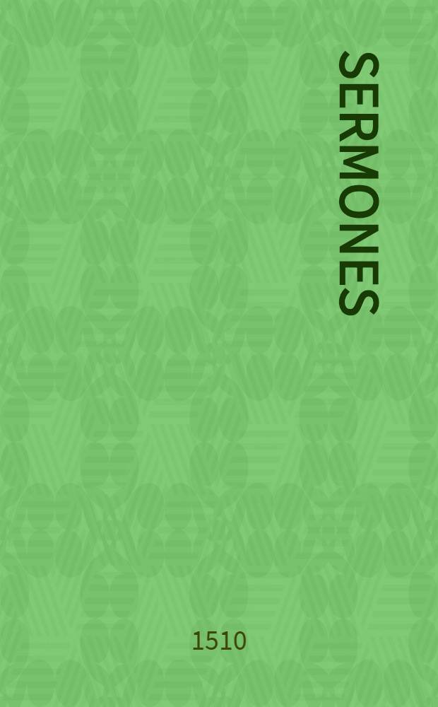 Sermones