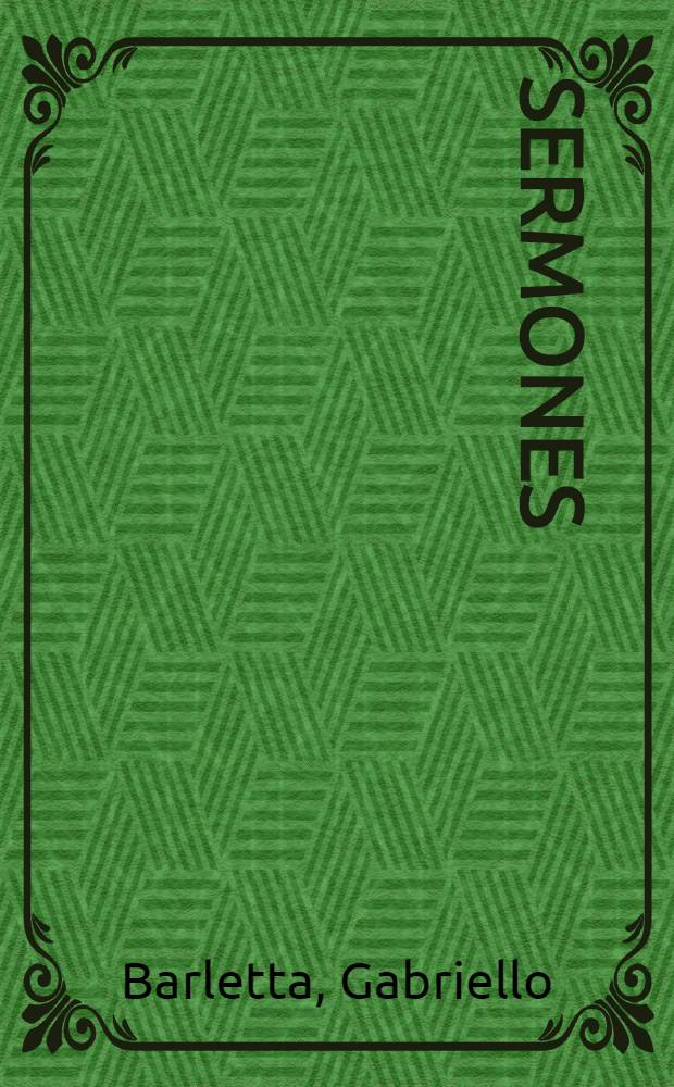 Sermones