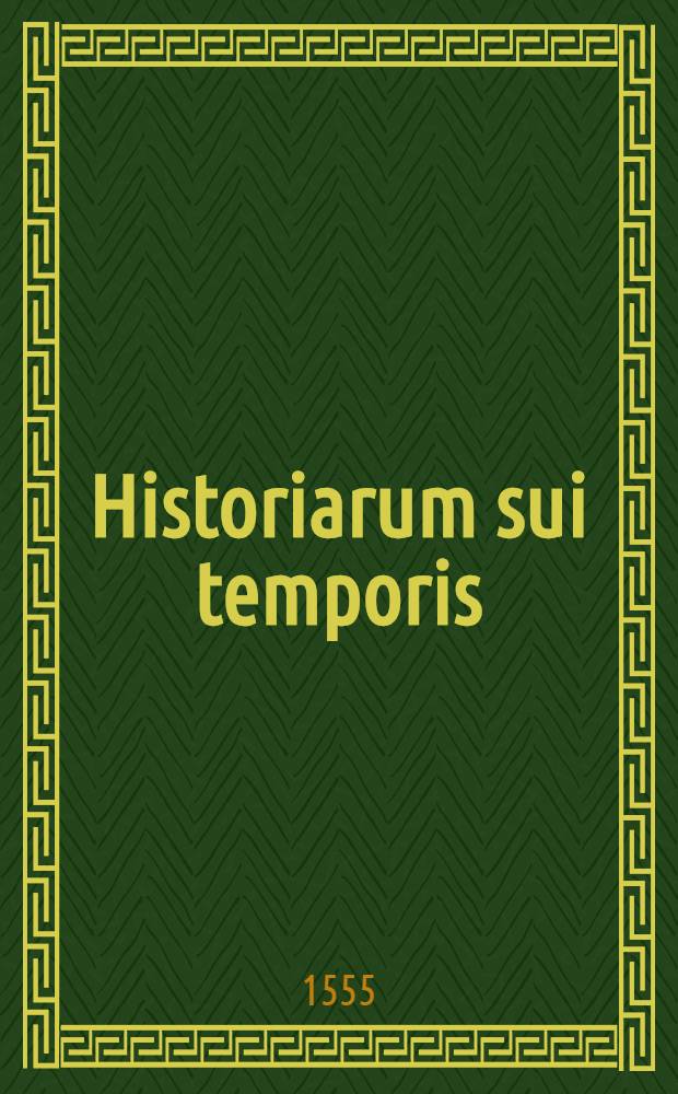Historiarum sui temporis