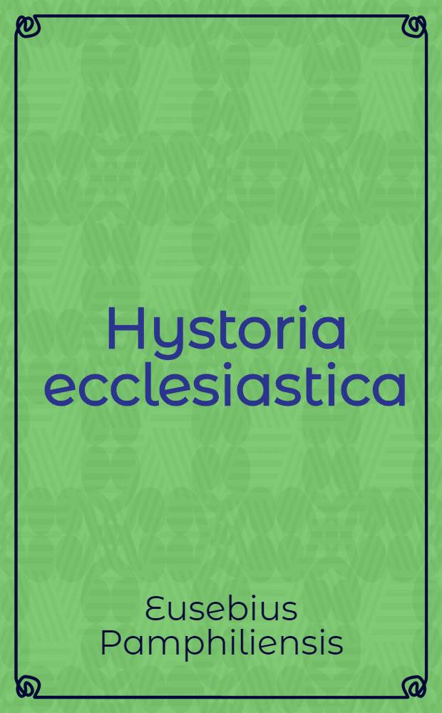 Hystoria ecclesiastica