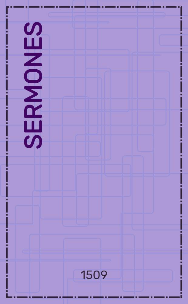 Sermones