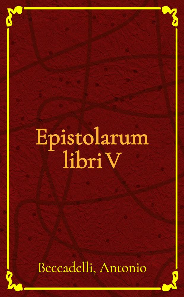 Epistolarum libri V