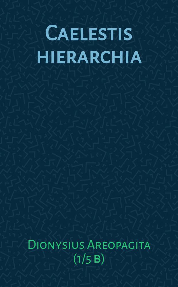 Caelestis hierarchia