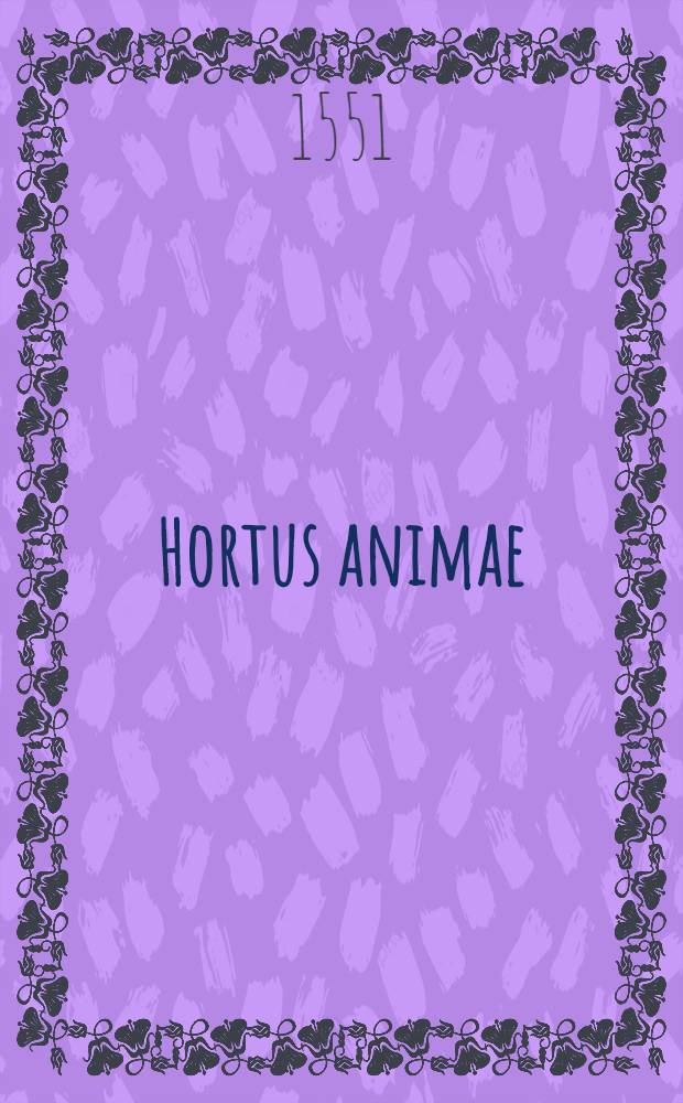 Hortus animae