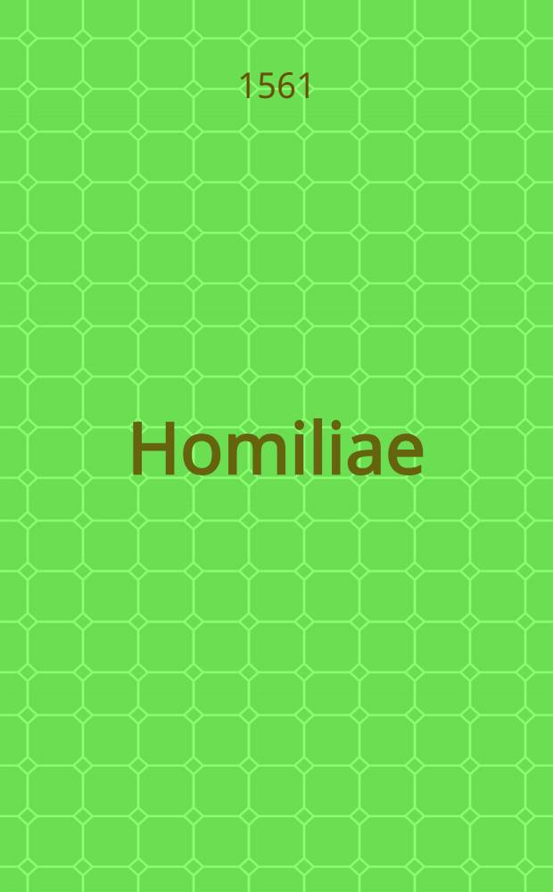 Homiliae