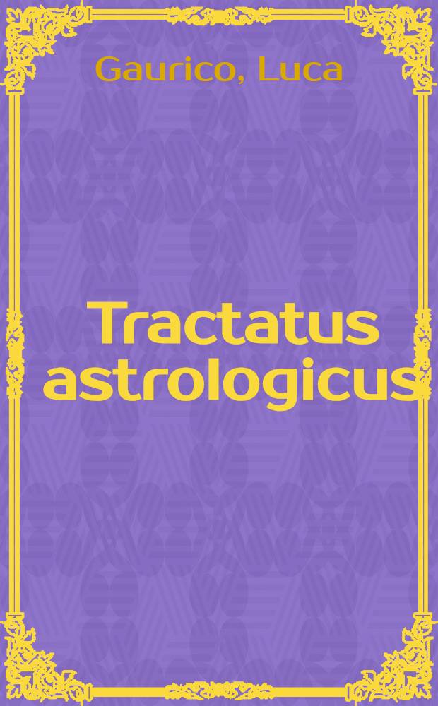 Tractatus astrologicus