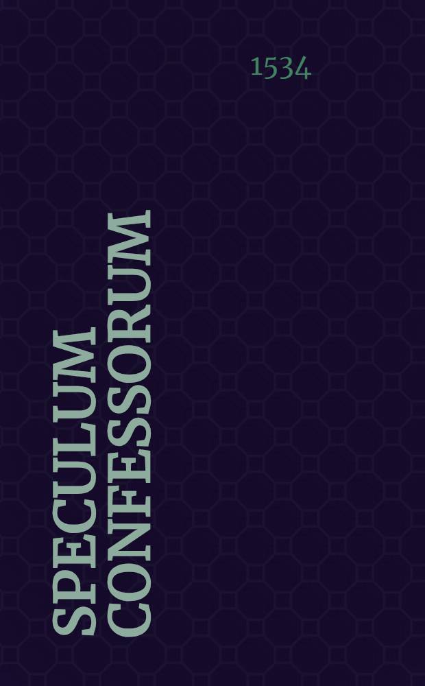 Speculum confessorum