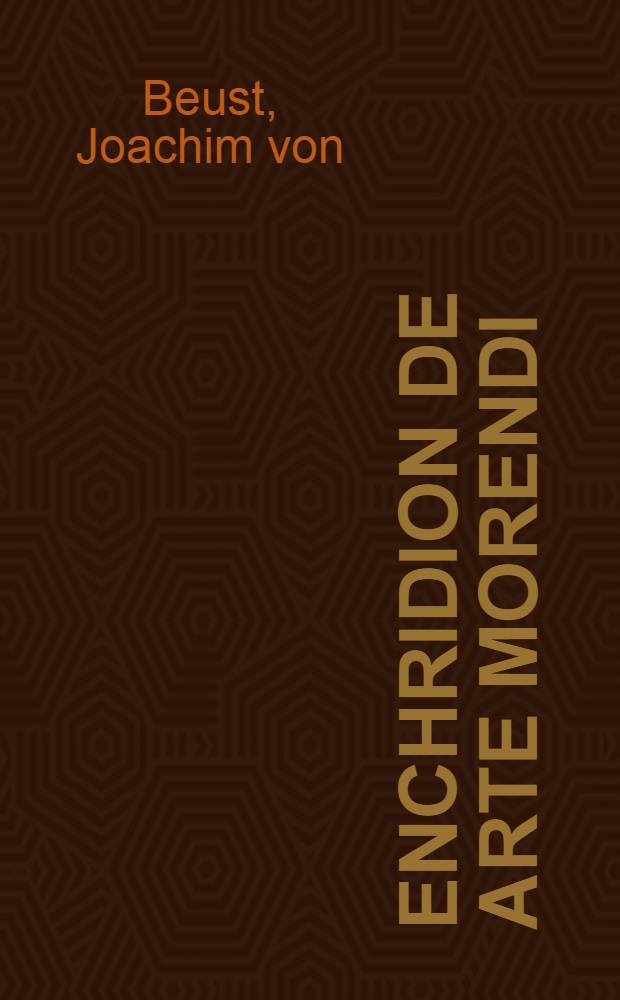 Enchridion de arte morendi