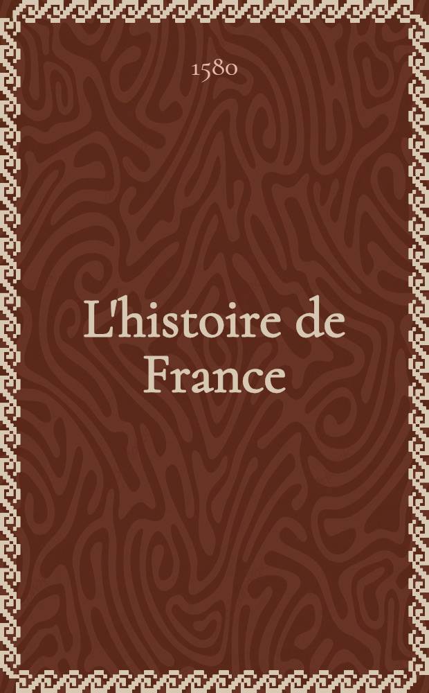 L'histoire de France