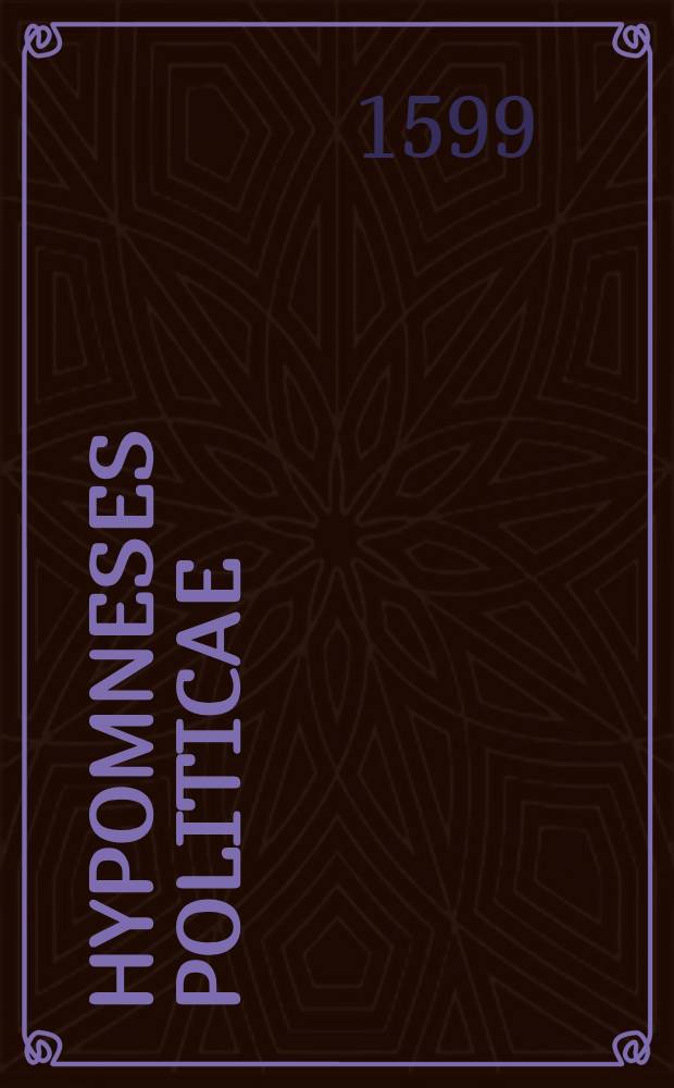 Hypomneses politicae