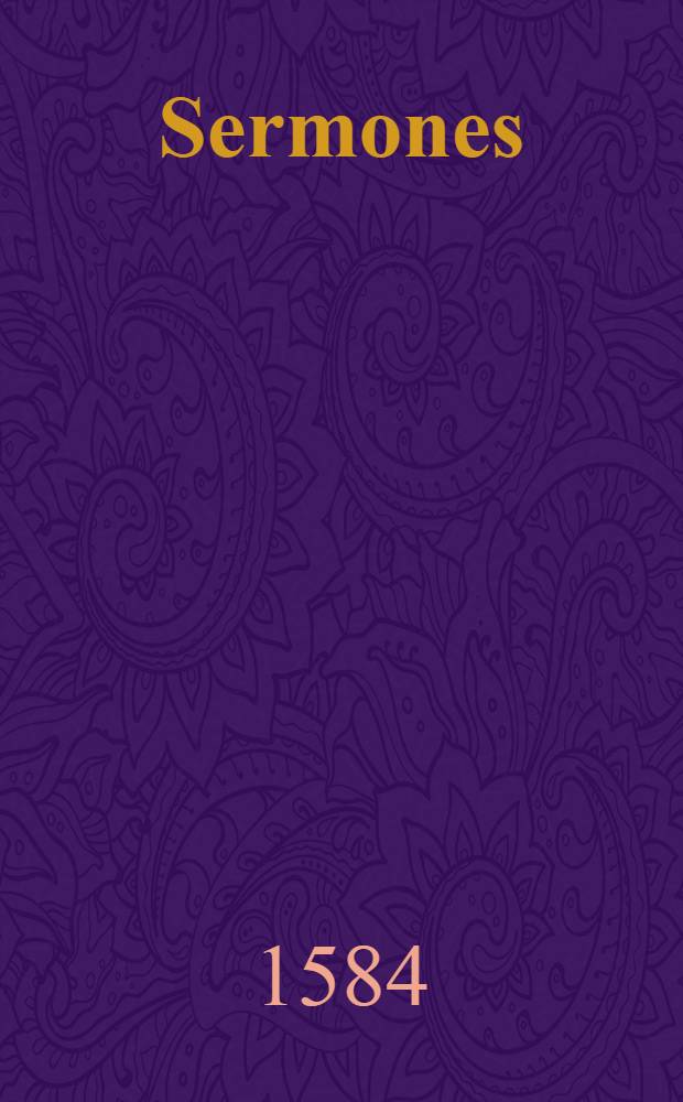 Sermones