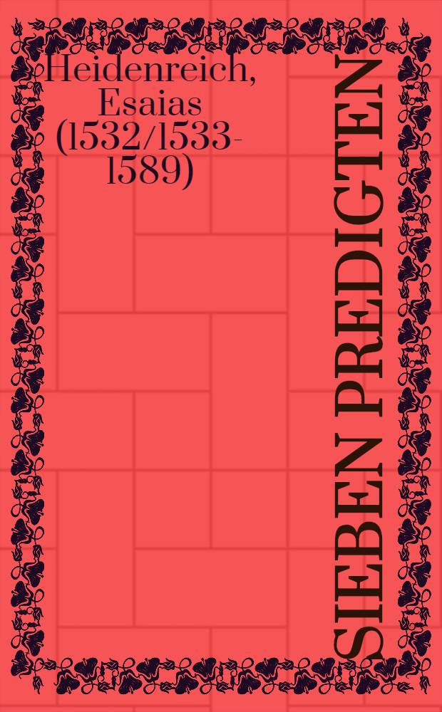 Sieben Predigten