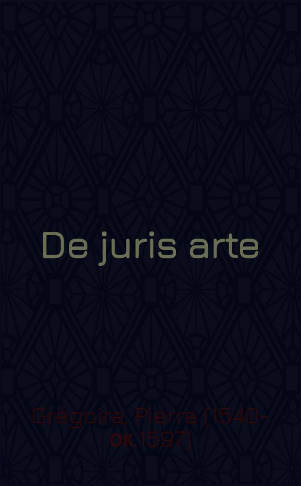 De juris arte