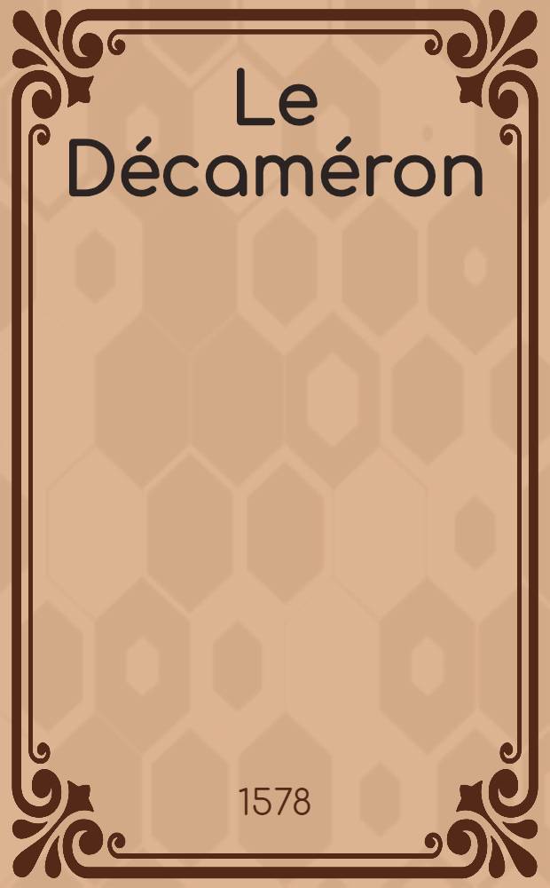 Le Décaméron