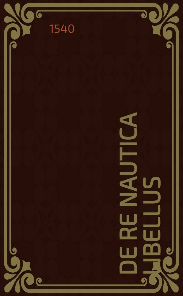De re nautica libellus