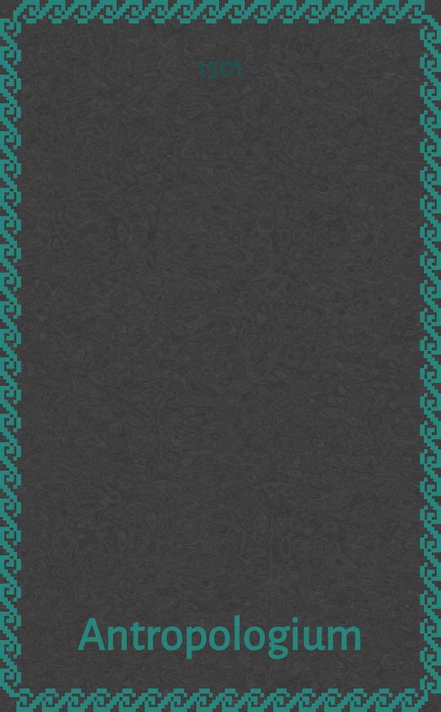 Antropologium