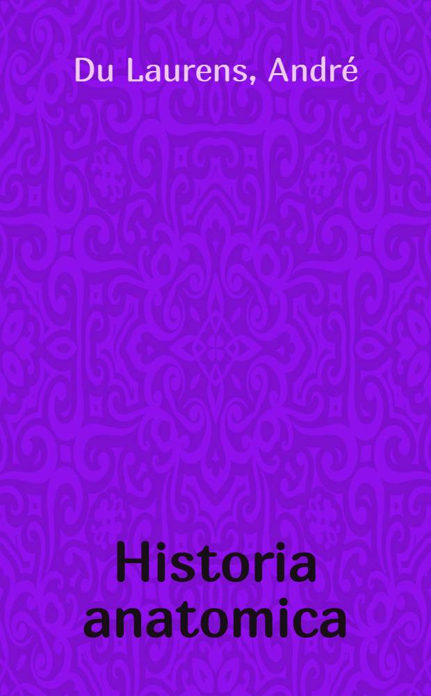 Historia anatomica
