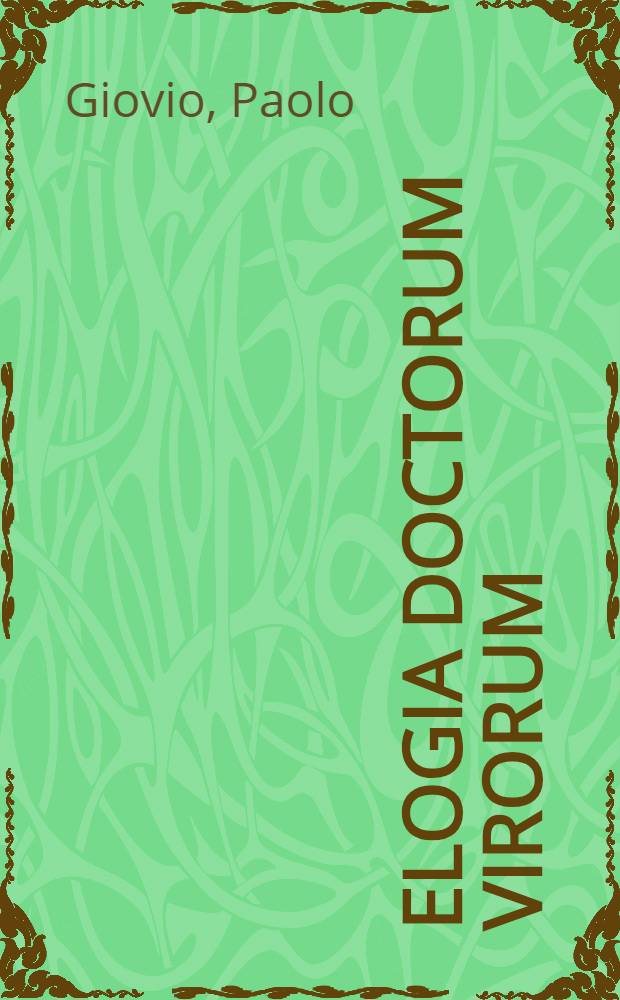 Elogia doctorum virorum