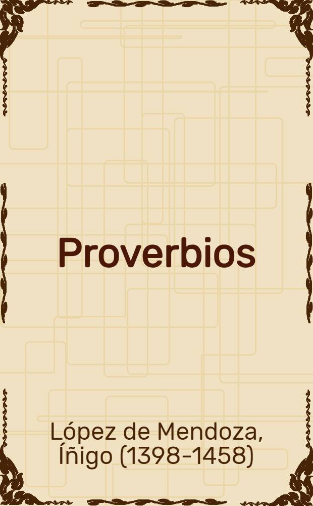 Proverbios