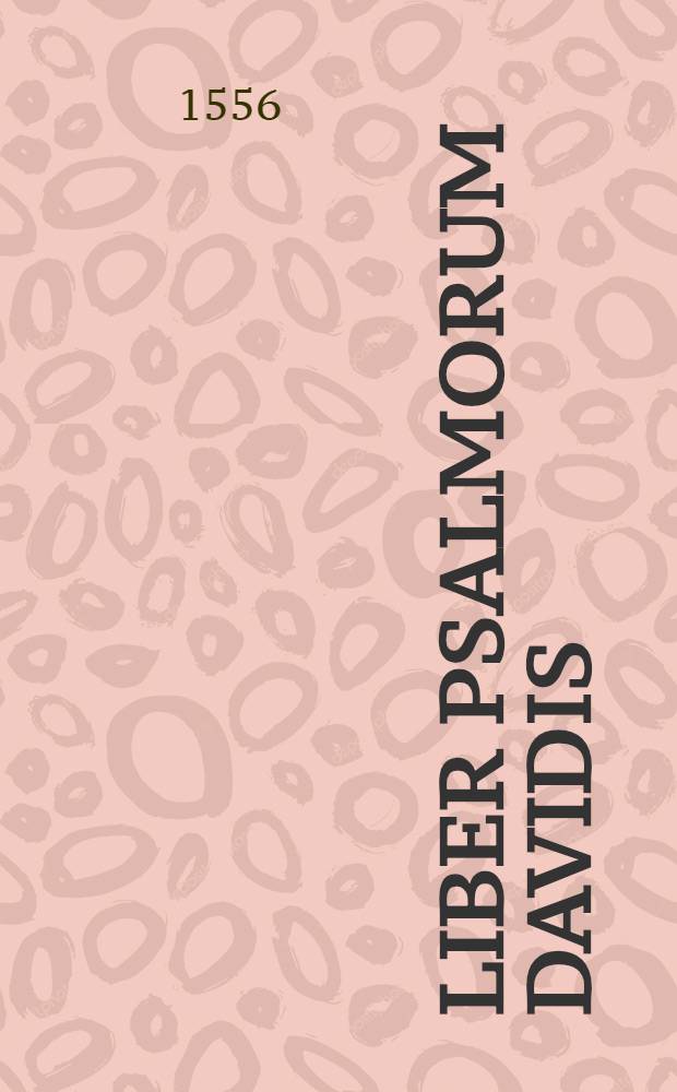 Liber psalmorum Davidis