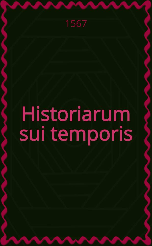 Historiarum sui temporis