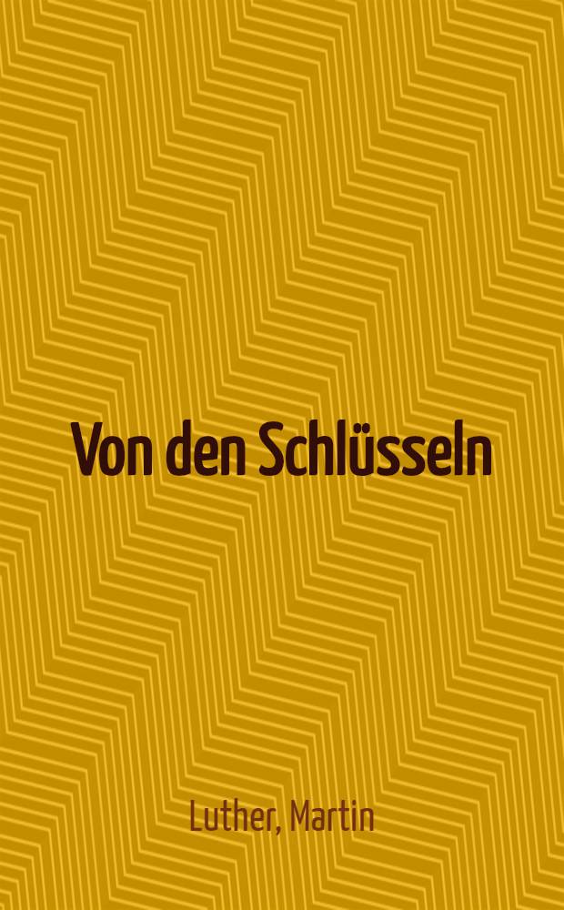 Von den Schlüsseln