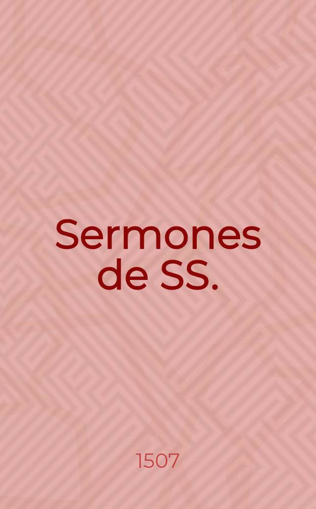 Sermones de SS.