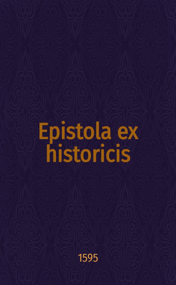 Epistola ex historicis