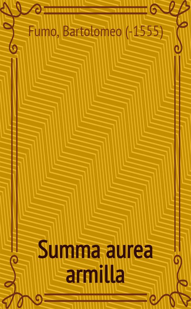 Summa aurea armilla
