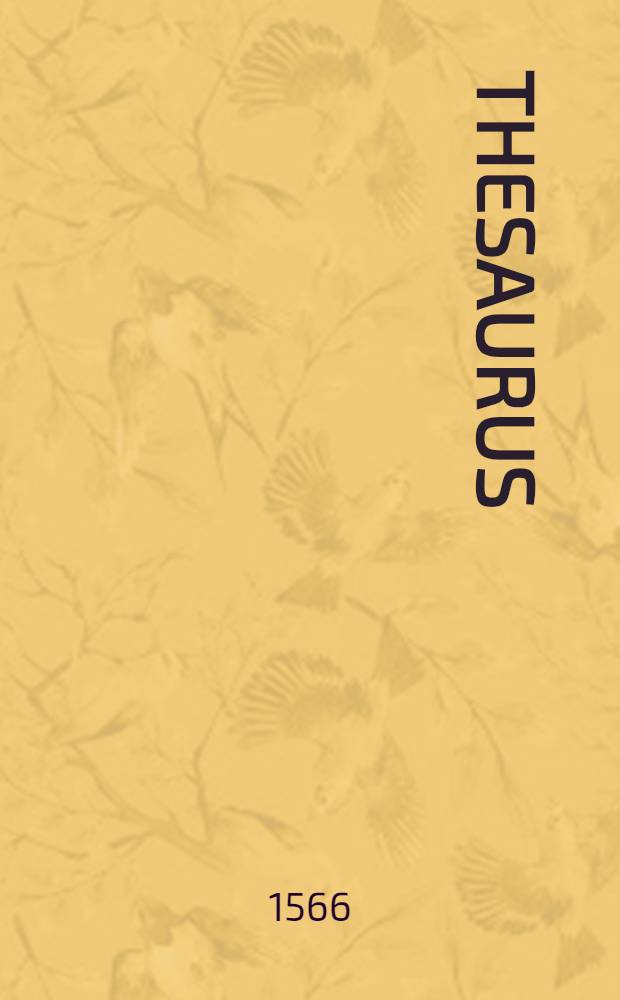 Thesaurus