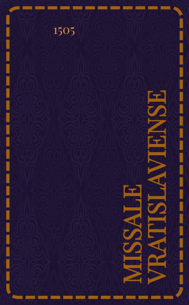 Missale Vratislaviense