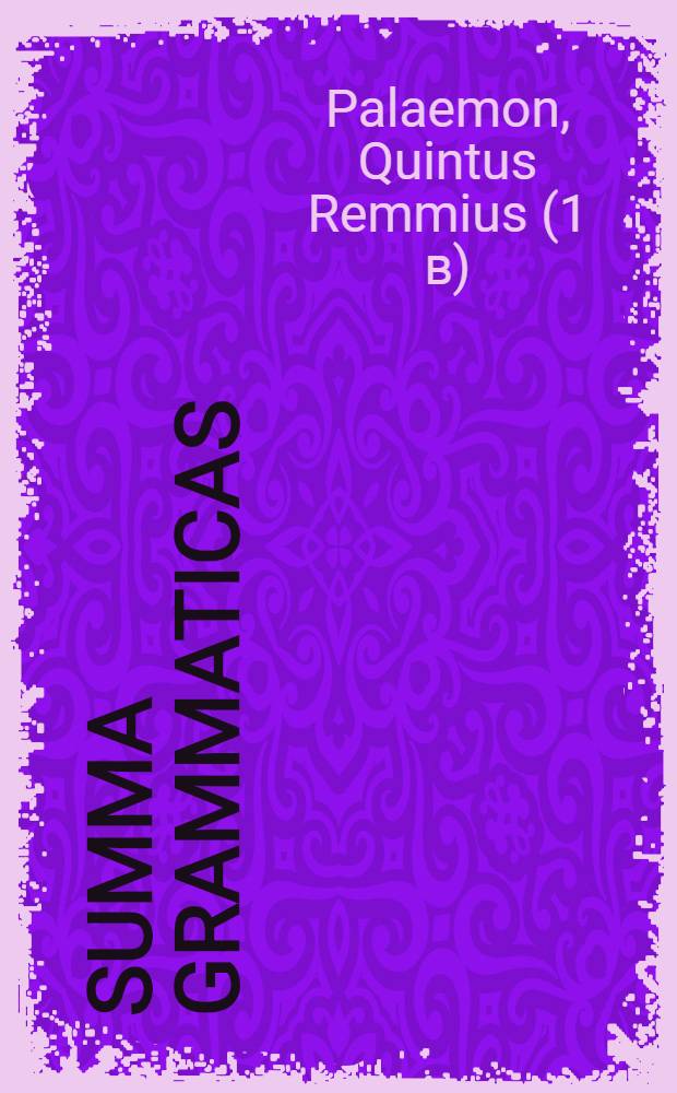 Summa grammaticas