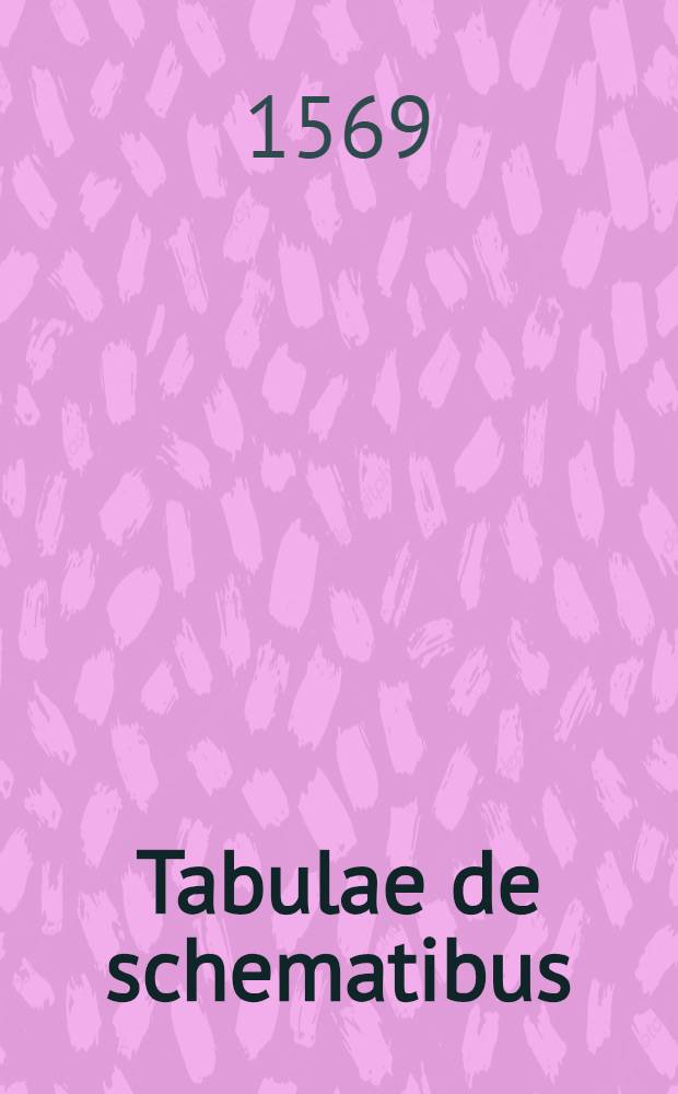 Tabulae de schematibus