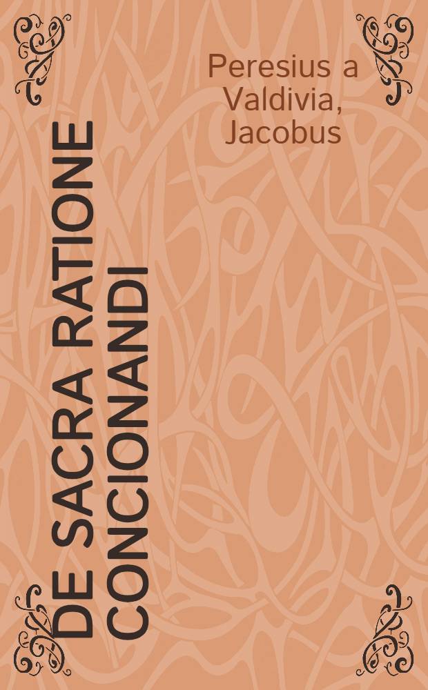 De sacra ratione concionandi