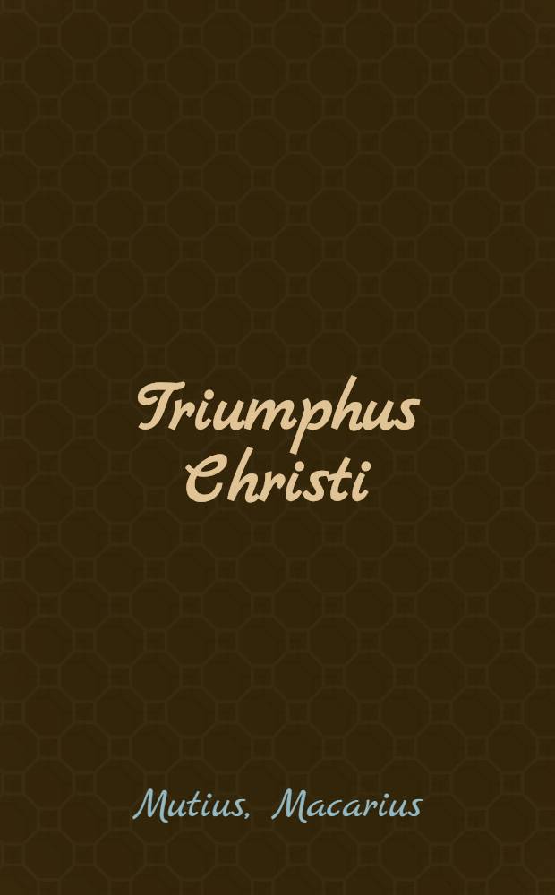 Triumphus Christi
