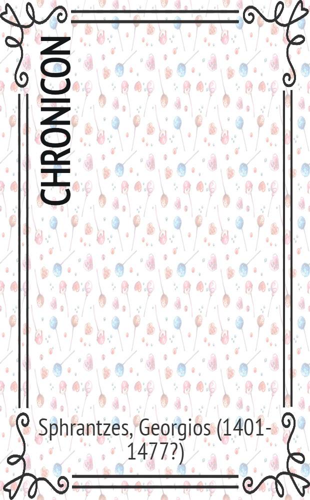 Chronicon